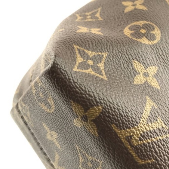 Pm Zip Zipper Monogram Canvas Shoulder Bag - Picture 7 of 8